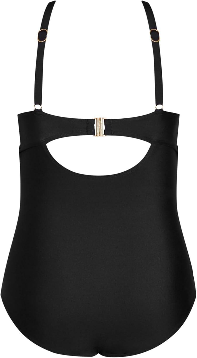 image:imageCity Chic Womens 1 PieceCancun Underwire PrintSamira Prt