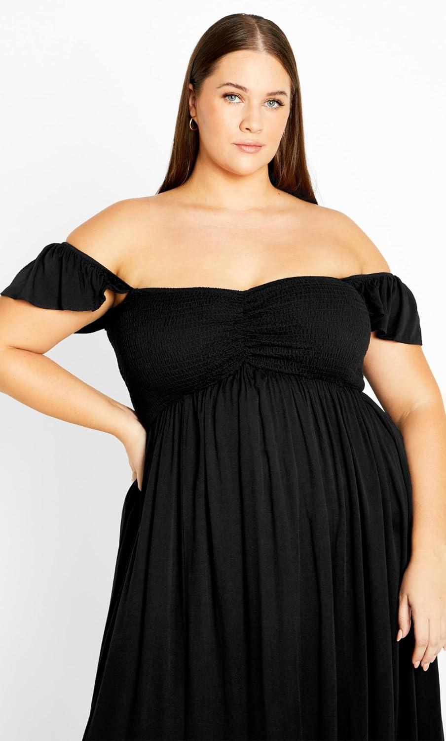 image:imageCity Chic Womens Apparel Womens Maxi TiarneBlack