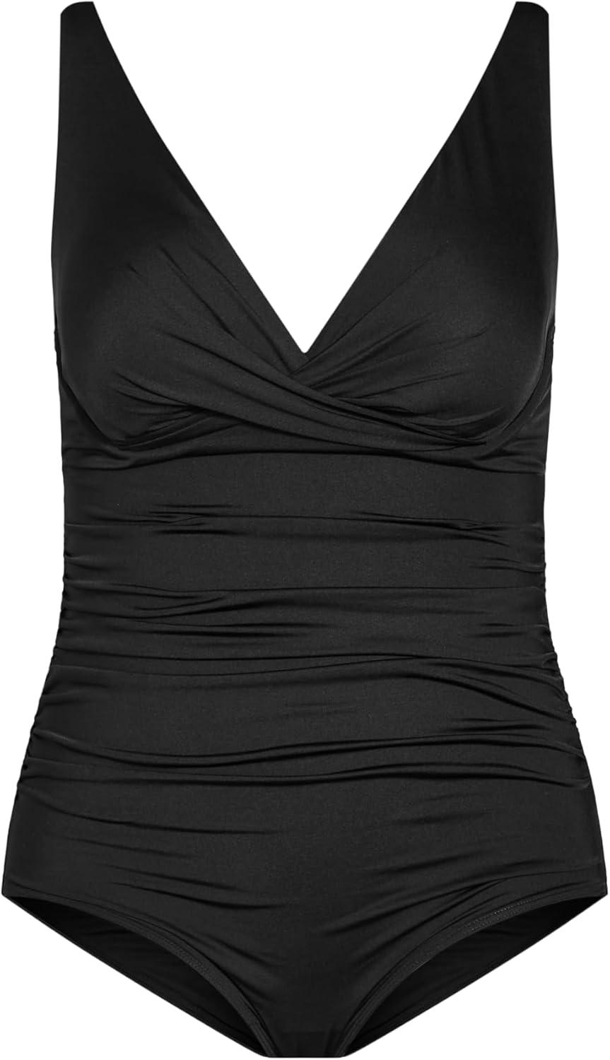 image:imageCity Chic Womens Azores Drape 1pcBlack