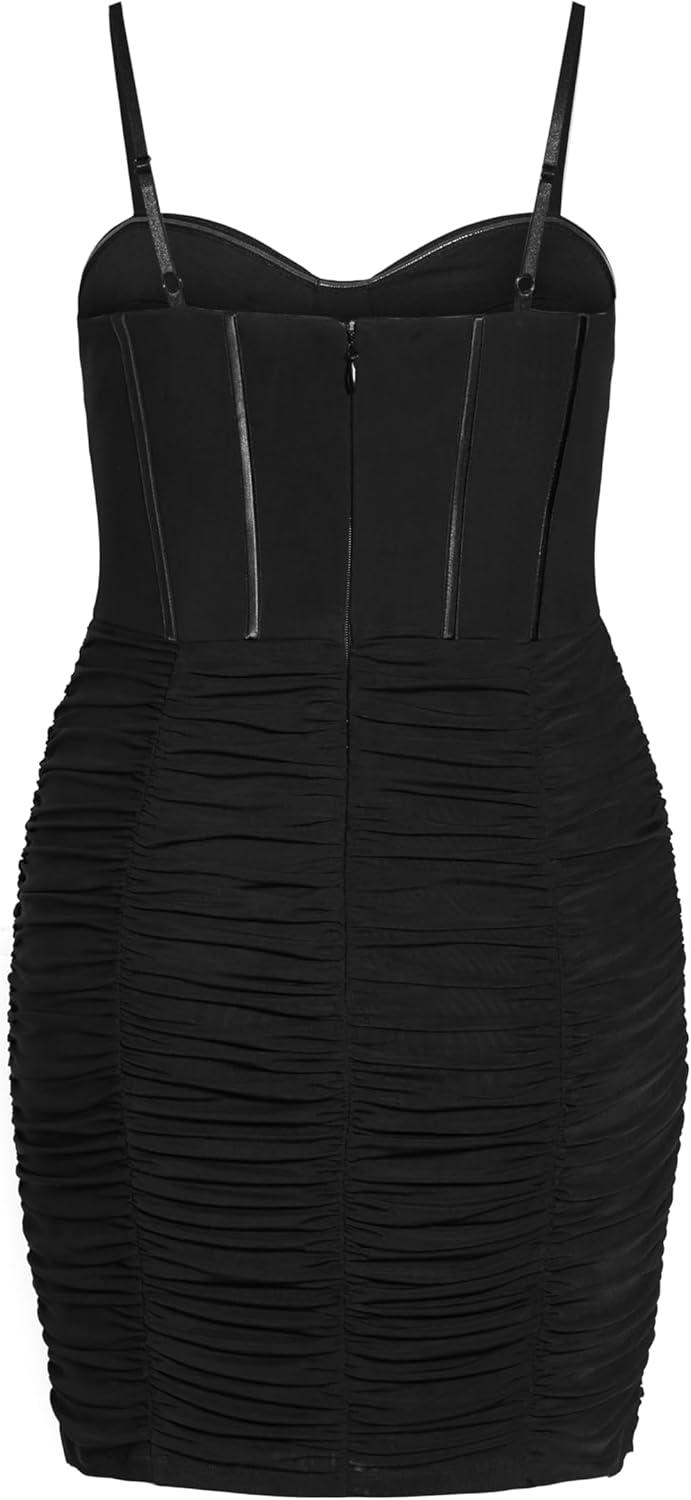image:imageCity Chic Womens Plus Size Dress Girly MeshBlack