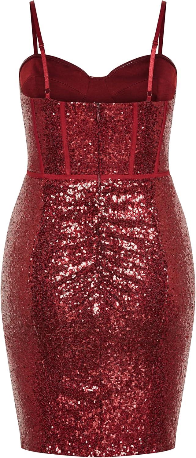 image:imageCity Chic Womens Plus Size Girly Sequin Dress 12Ruby