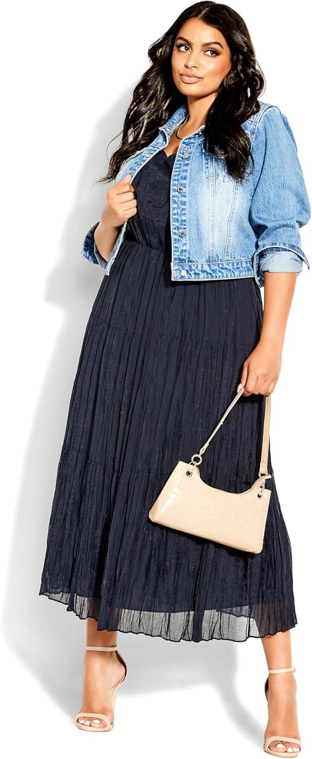 image:imageCity Chic Womens Plus Size Maxi SabinaNavy