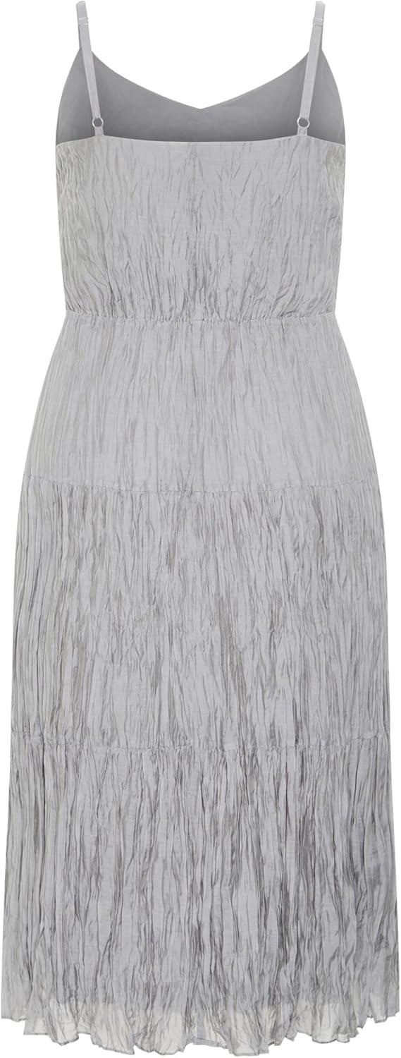 image:imageCity Chic Womens Plus Size Maxi SabinaSilver