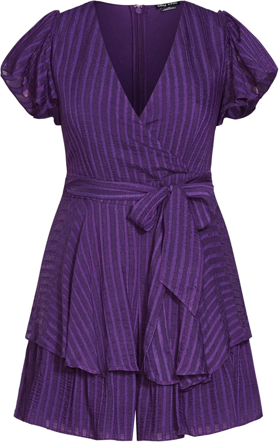image:imageCity Chic Womens Plus Size Playsuit First DatePetunia