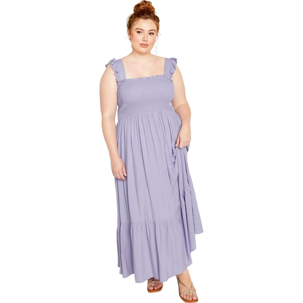 image:imageCity Chic Plus Size Hally DressLavender