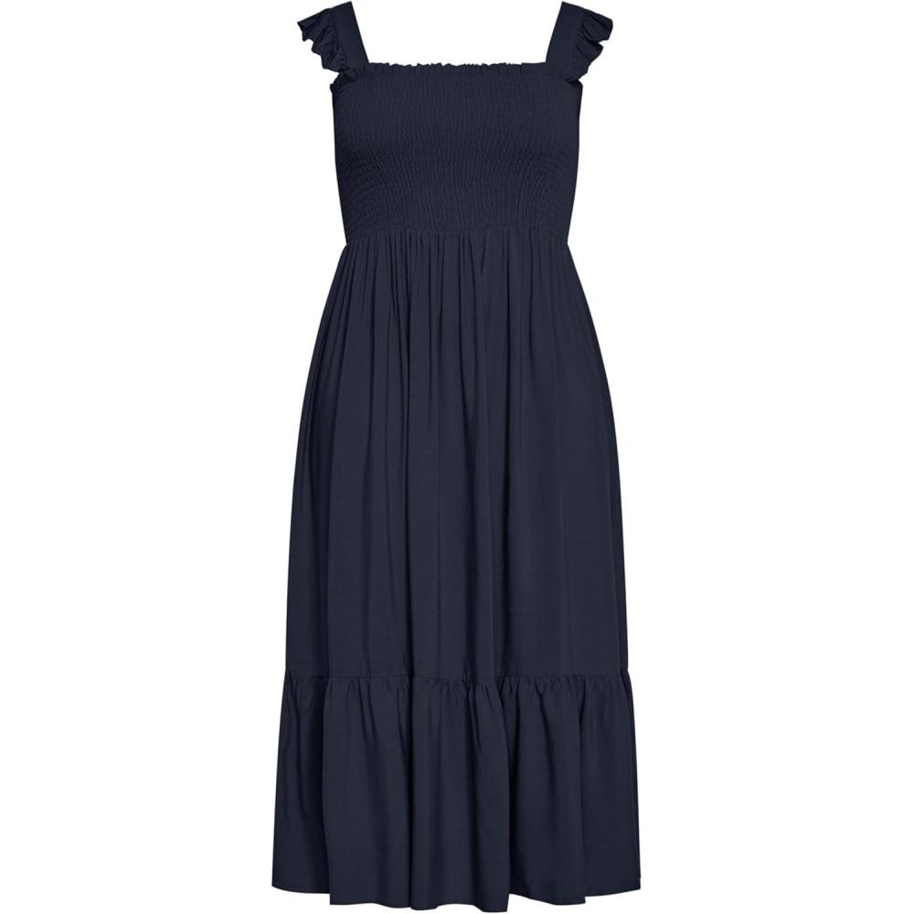 image:imageCity Chic Plus Size Hally DressNavy