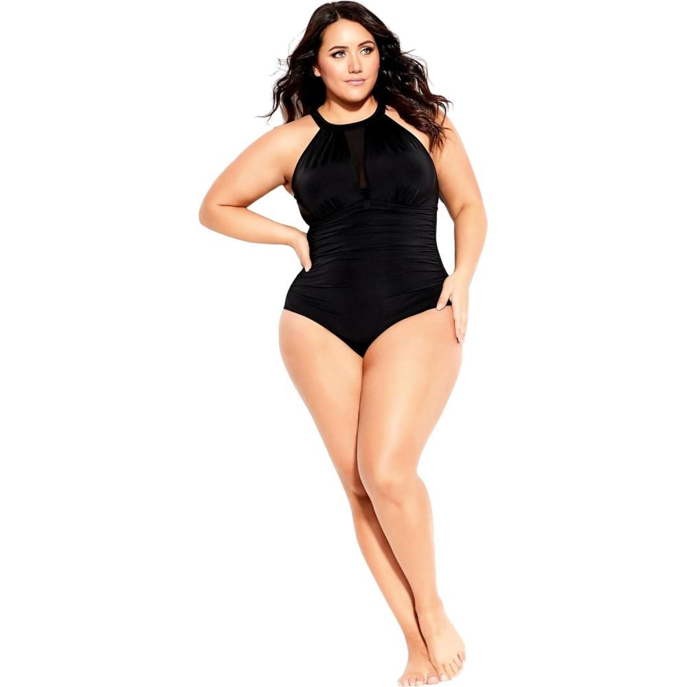 image:imageCity Chic Womens 1 PieceAzores Black 14