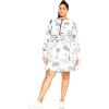 image:imageCITY CHIC Womens Irena DressIvory Camelia Fl