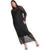 image:imageCity Chic Womens Dress  Lace Sheath MaxiBlack