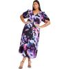 image:imageCity Chic Womens Plus Size Dress  Cammy PrintNeon Lights