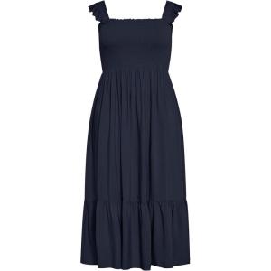 City Chic Plus Size Hally Dress..(Navy)