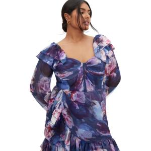 City Chic Women’s Plus Size Cocktail Dress – Crysta Floral