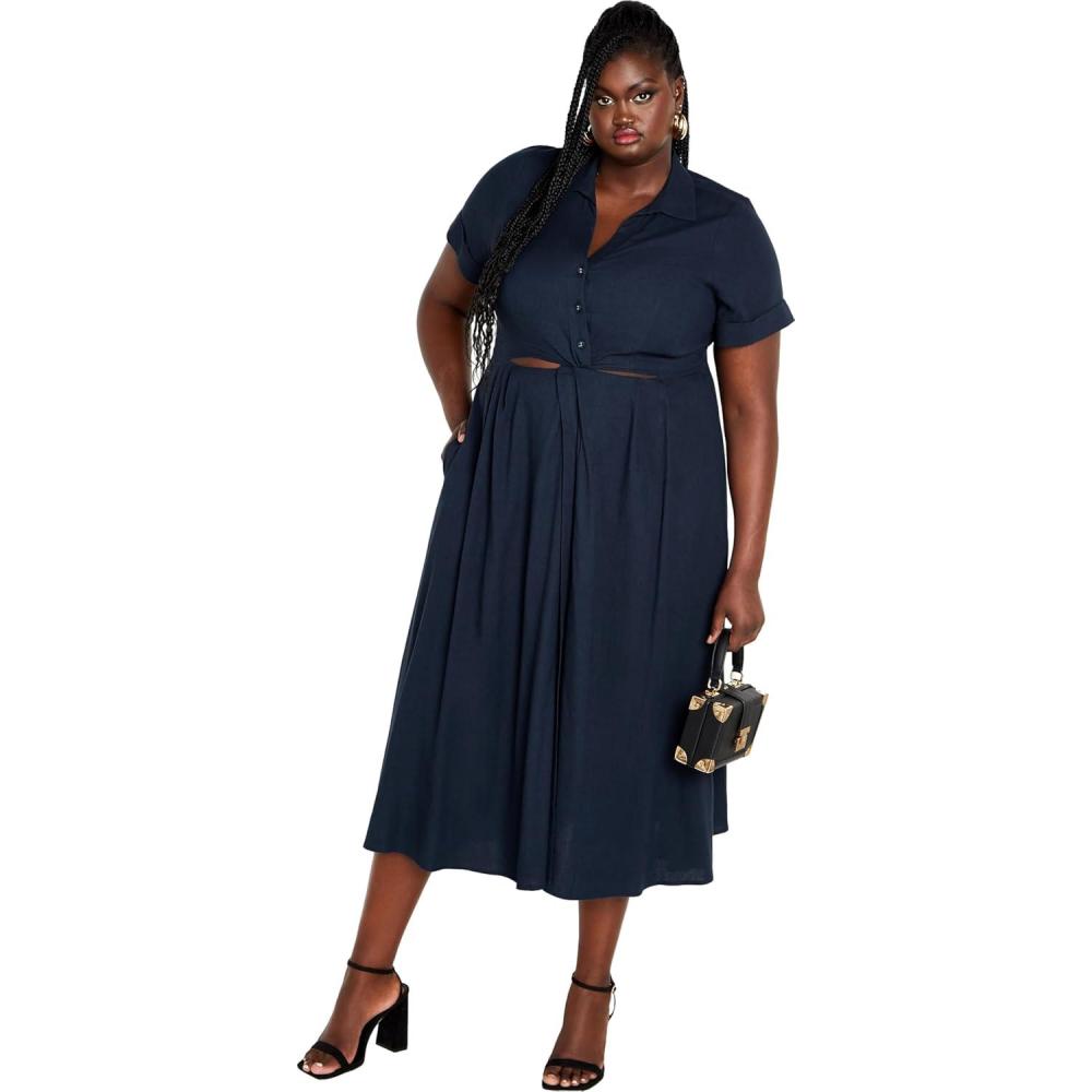image:imageCity Chic Womens Malia DressNavy