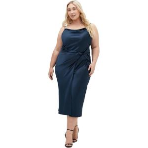 City Chic Womens Dress – Adelina(Navy)