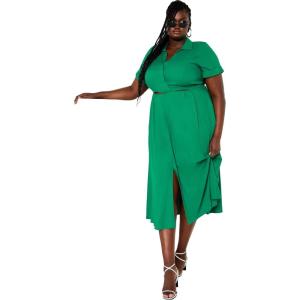 City Chic Women’s Malia Dress(Pep Green)