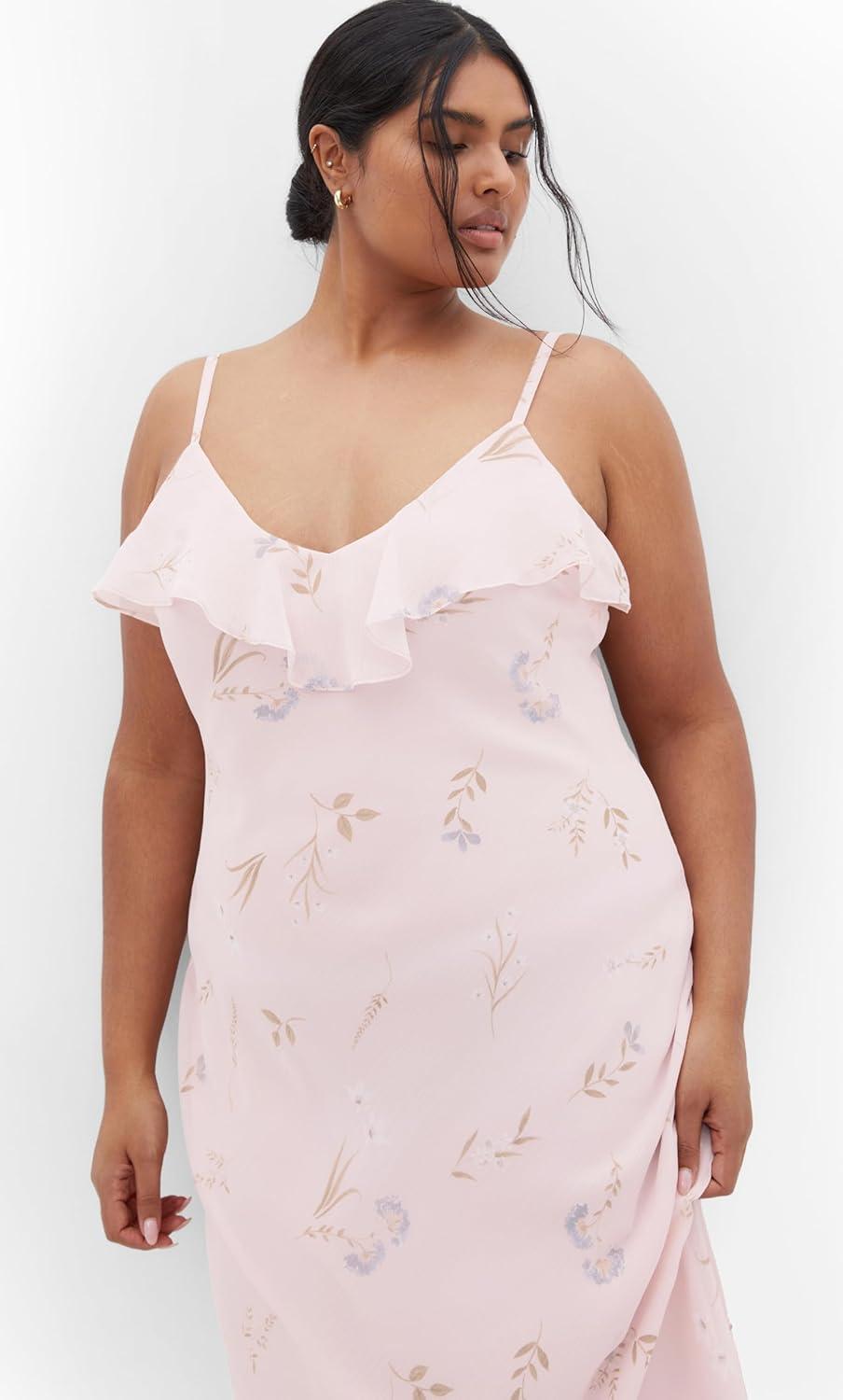 image:imageCity Chic Womens Plus Size Dress RiaAria Floral