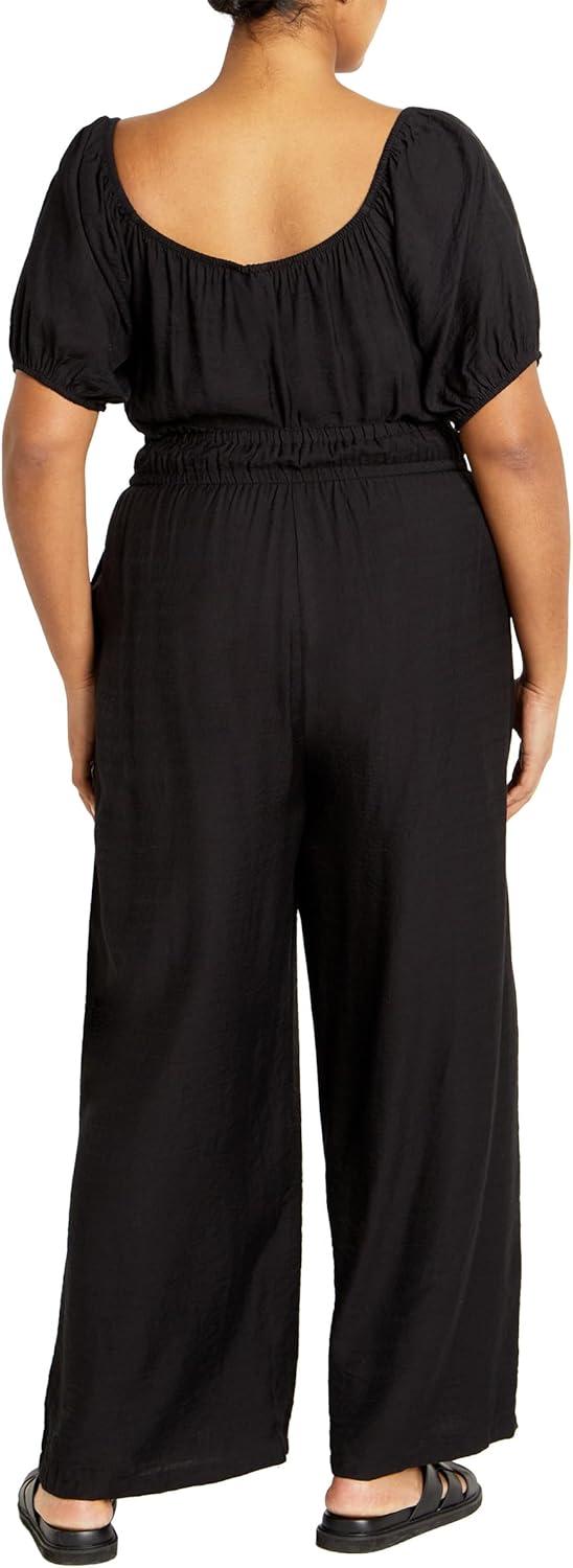 image:imageCity Chic Womens Plus Size Jumpsuit EricaBlack
