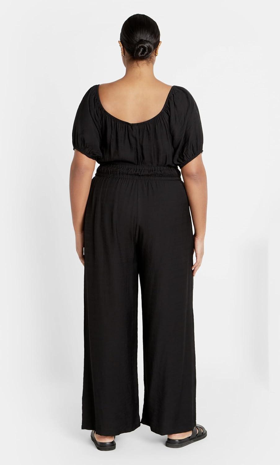 image:imageCity Chic Womens Plus Size Jumpsuit EricaBlack