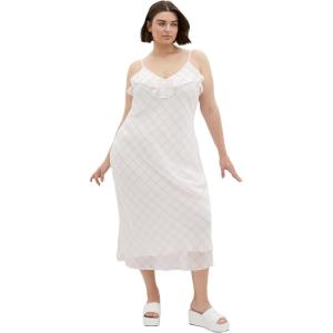 City Chic Women’s Plus Size Dress – Ria(Mini Check)