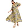 image:imageCity Chic Womens Plus Size Maxi Dress  Daydream PrintBatik Bloom