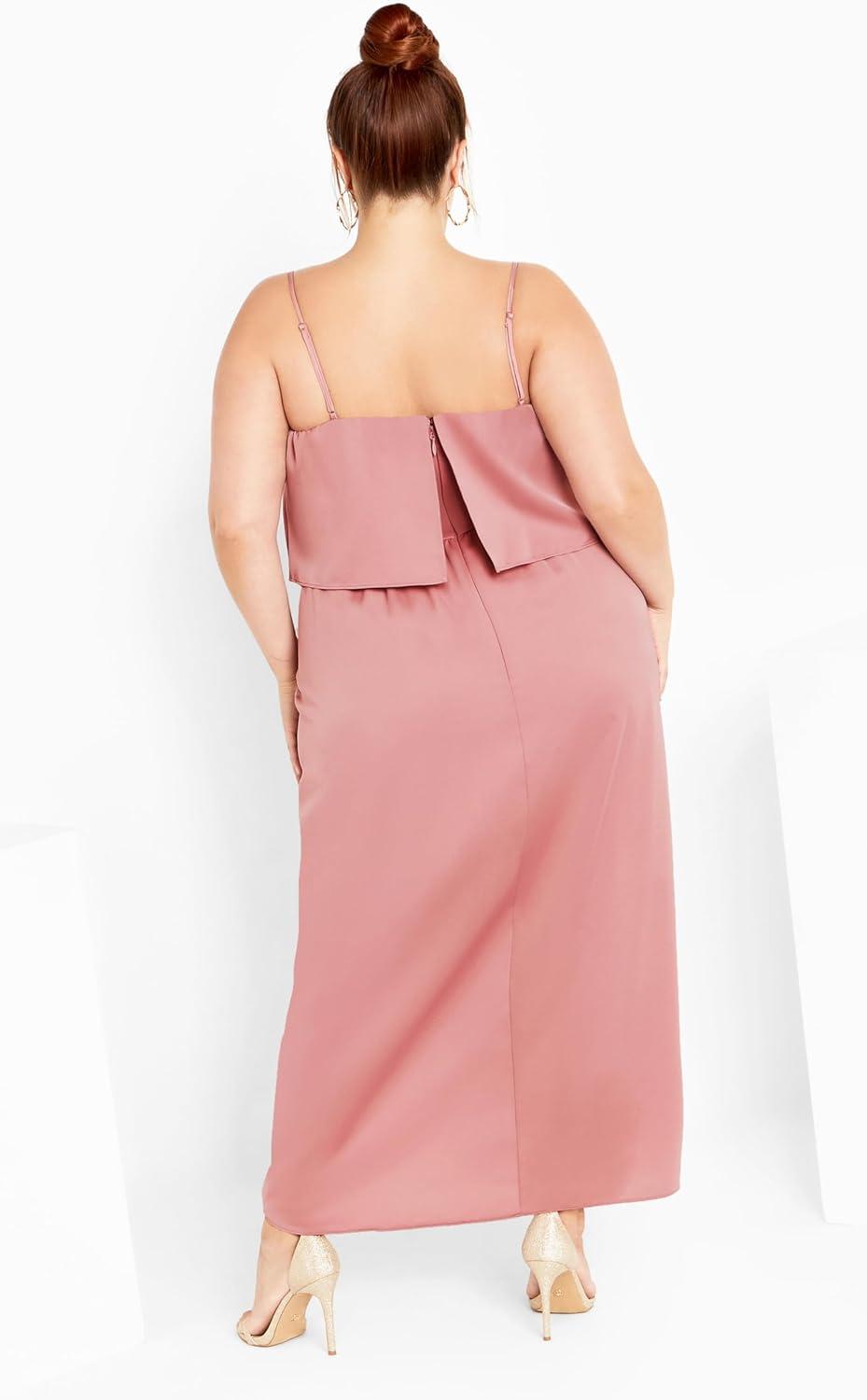 image:imageCity Chic Womens Plus Size Baby Frill DressBaby Blush
