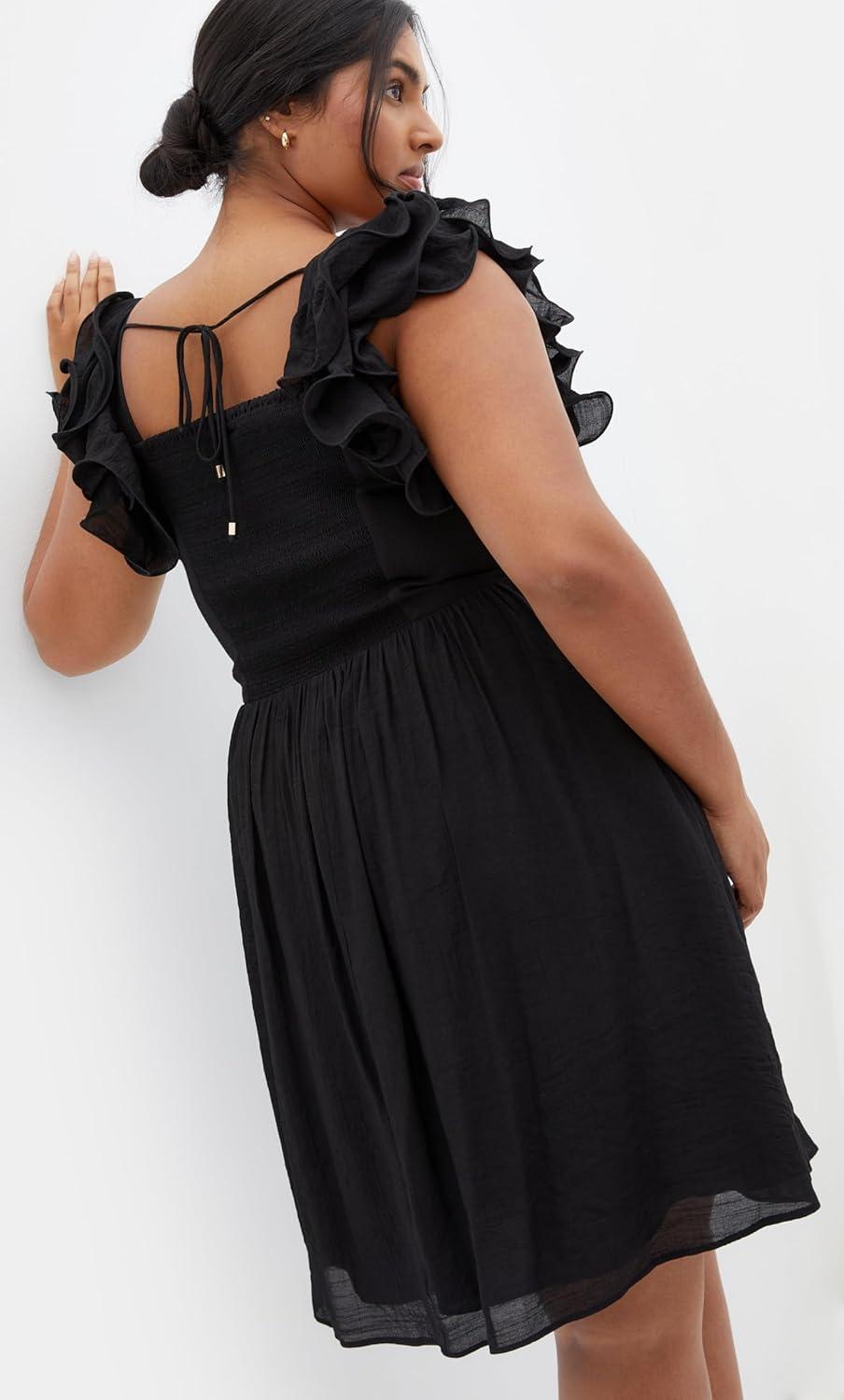 image:imageCity Chic Womens Plus Size Cocktail Dress AlmaBlack