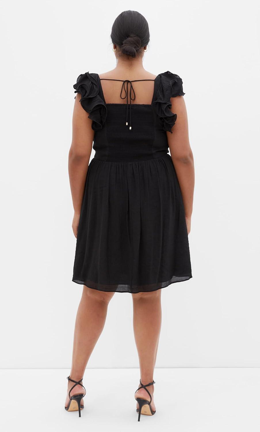 image:imageCity Chic Womens Plus Size Cocktail Dress AlmaBlack