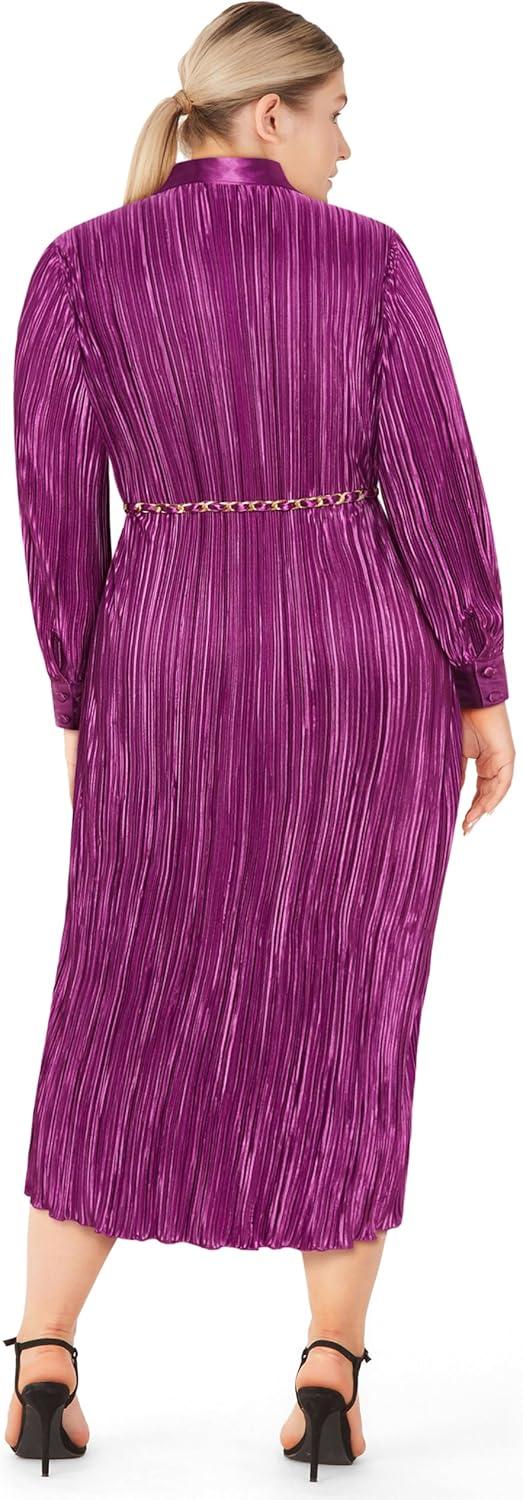 image:imageCity Chic Womens Plus Size Cocktail Dress Amirah MaxiMagenta