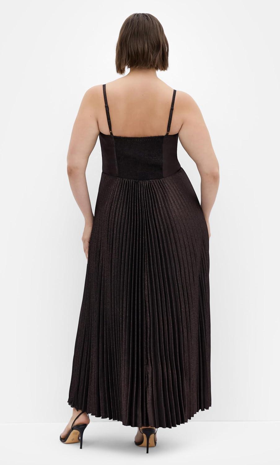 image:imageCity Chic Womens Plus Size Cocktail Dress Ariana Sparkle Maxi