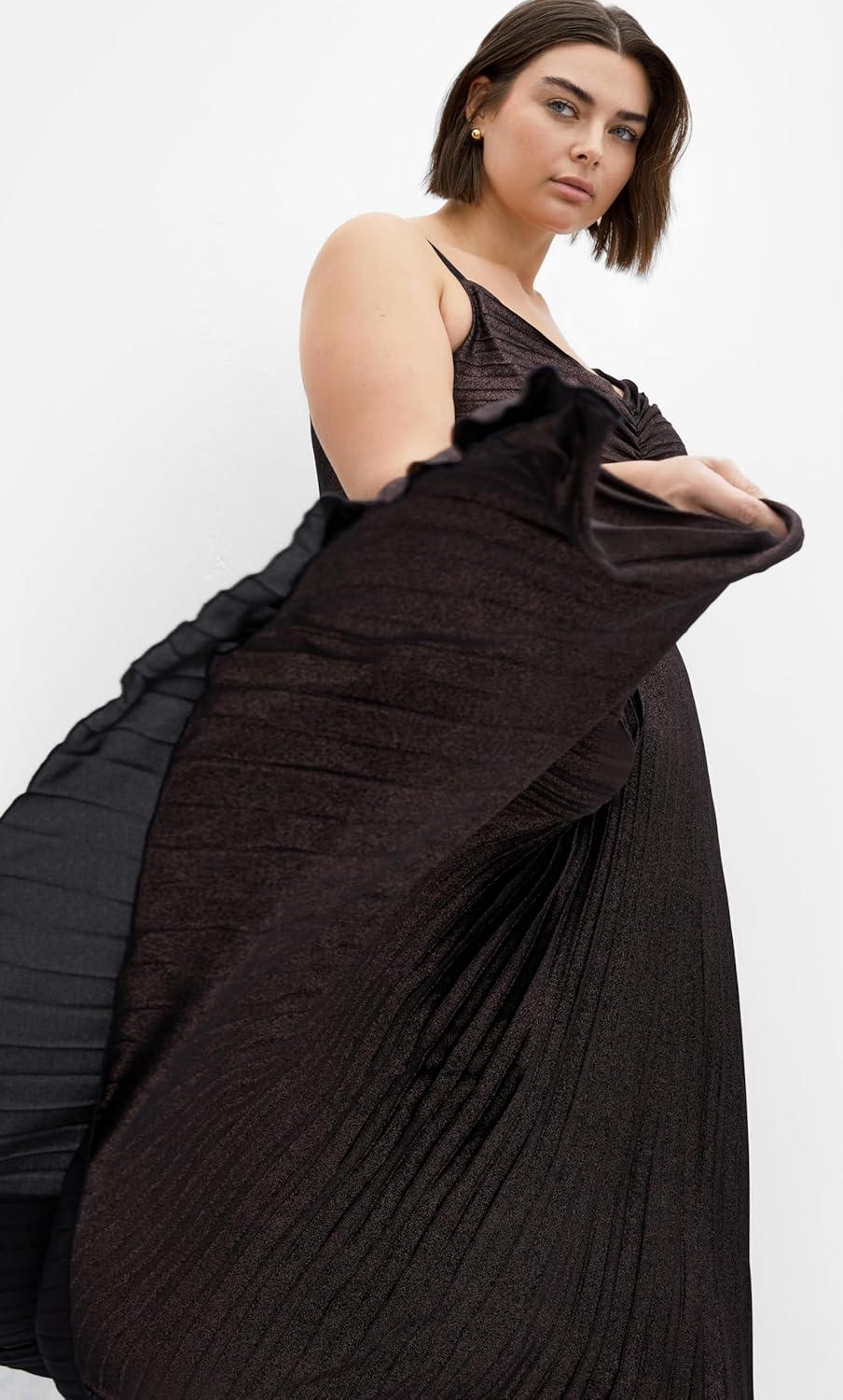 image:imageCity Chic Womens Plus Size Cocktail Dress Ariana Sparkle Maxi
