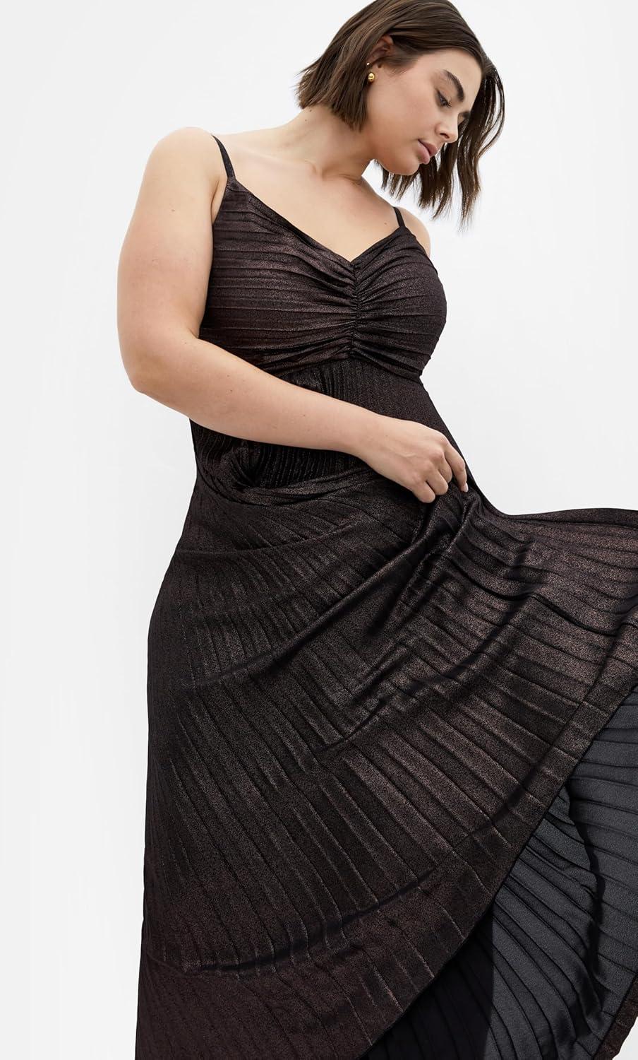 image:imageCity Chic Womens Plus Size Cocktail Dress Ariana Sparkle Maxi
