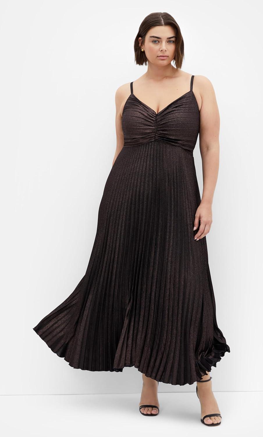 image:imageCity Chic Womens Plus Size Cocktail Dress Ariana Sparkle Maxi