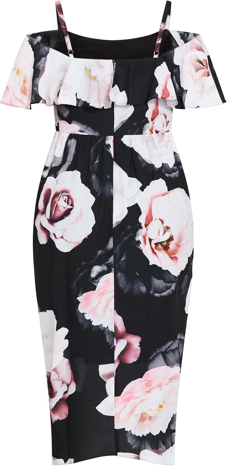 image:imageCity Chic Womens Plus Size Cocktail Dress Love Me DoAustin Floral