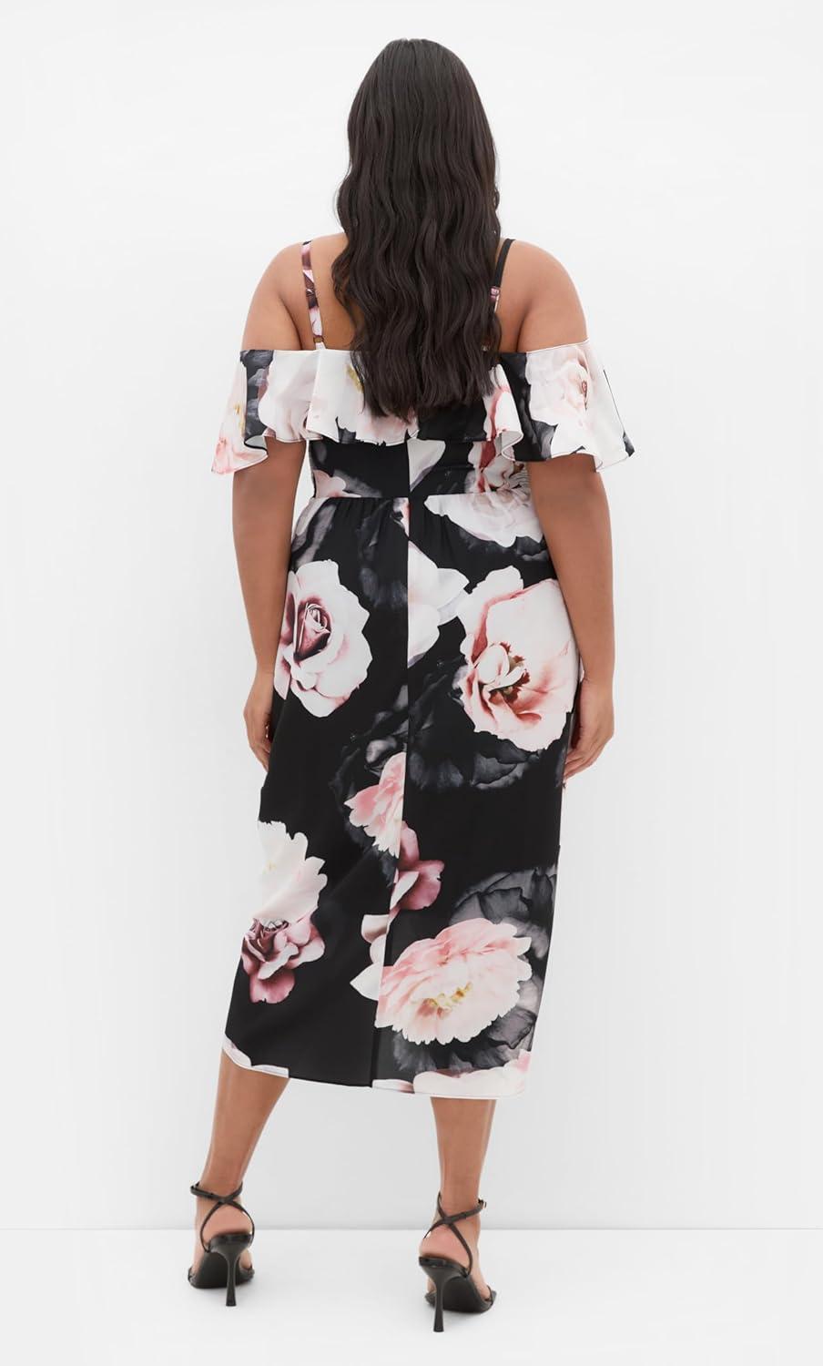 image:imageCity Chic Womens Plus Size Cocktail Dress Love Me DoAustin Floral