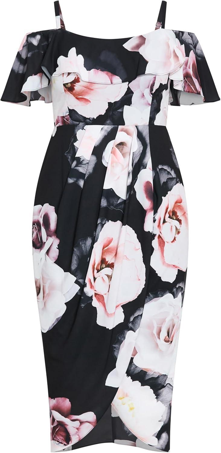 image:imageCity Chic Womens Plus Size Cocktail Dress Love Me DoAustin Floral