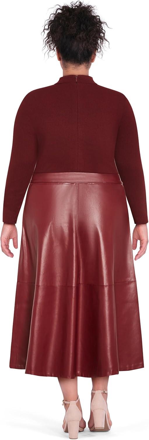 image:imageCity Chic Womens Plus Size Cocktail Dress RemyRed