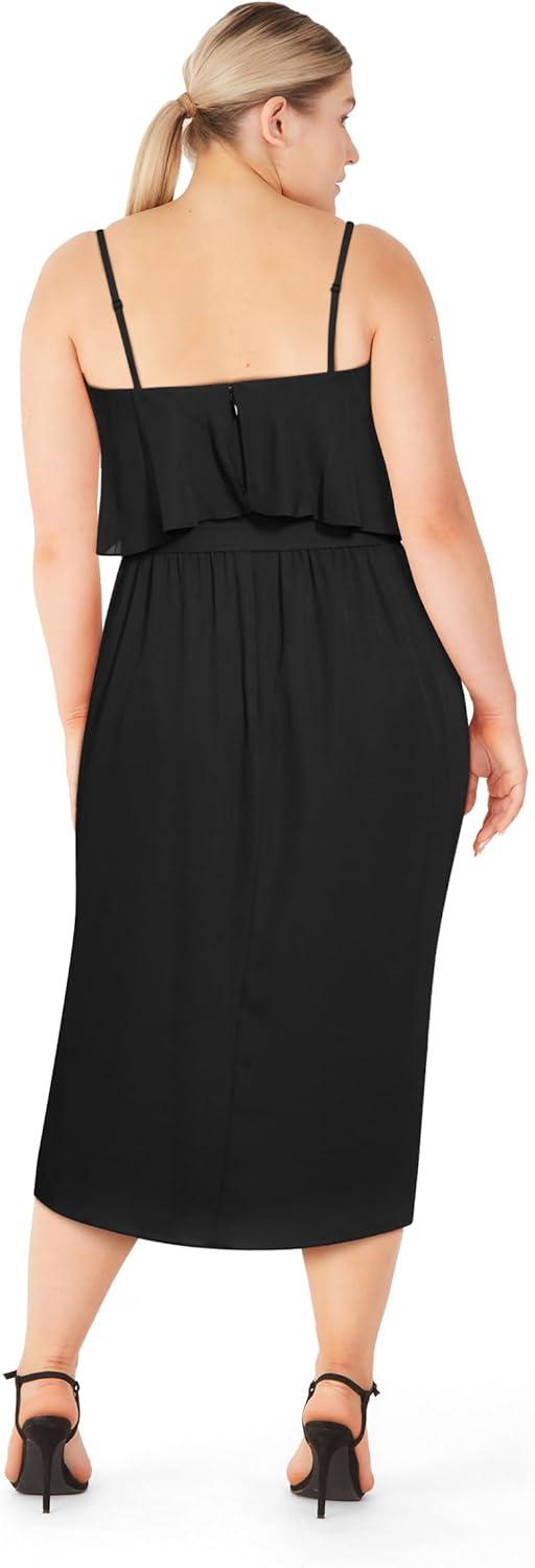 image:imageCity Chic Womens Plus Size Dress FableBlack