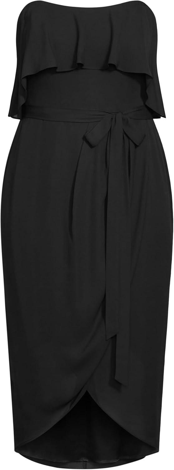 image:imageCity Chic Womens Plus Size Dress FableBlack