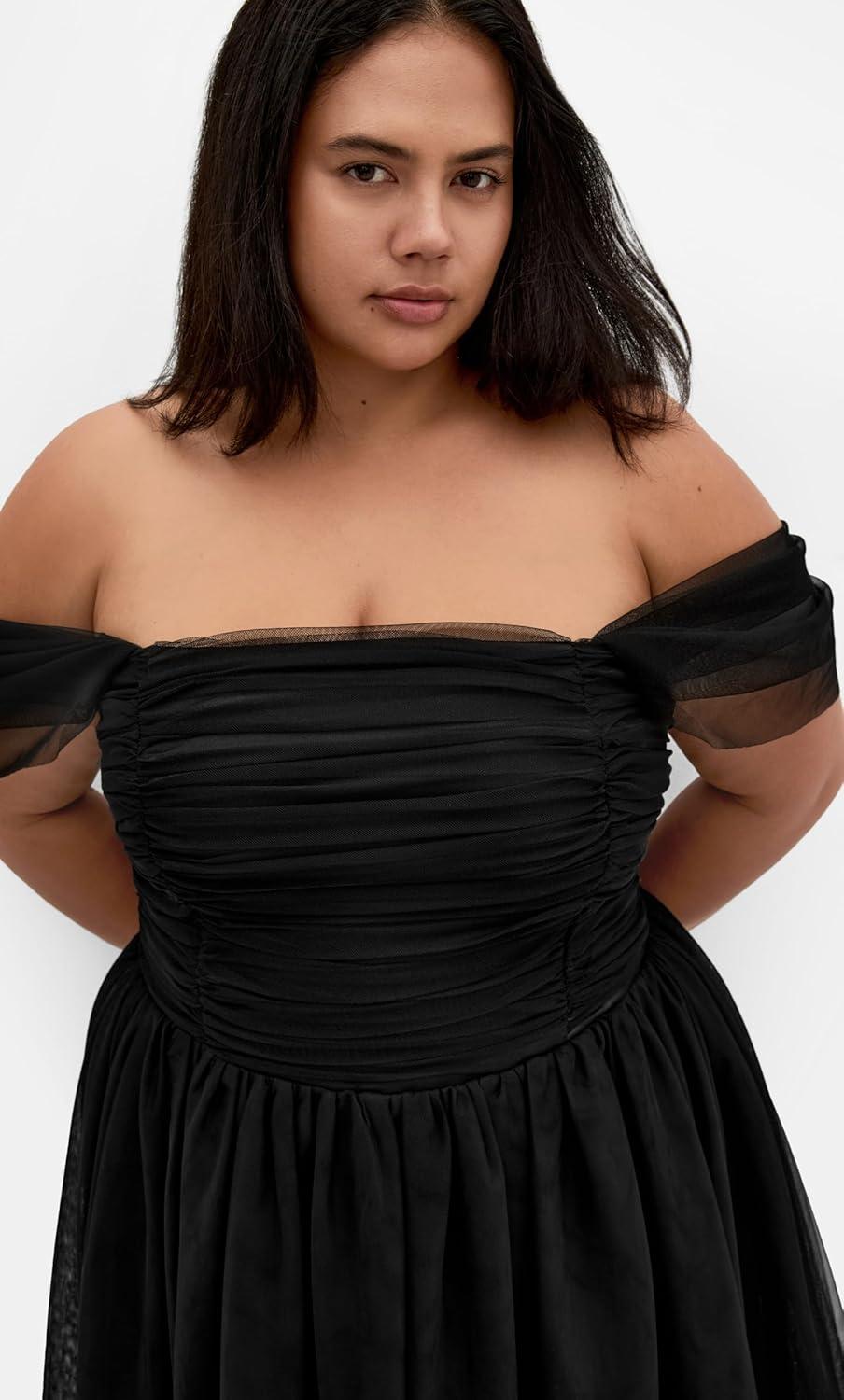 image:imageCity Chic Womens Plus Size Dress Lulu MidiBlack