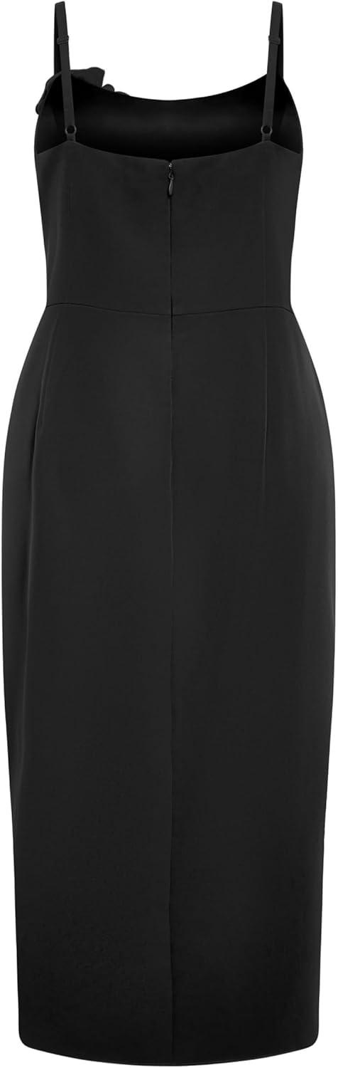 image:imageCity Chic Womens Plus Size Fleur DressBlack