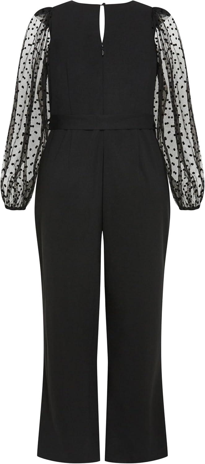 image:imageCity Chic Womens Plus Size Jumpsuit AsherBlack