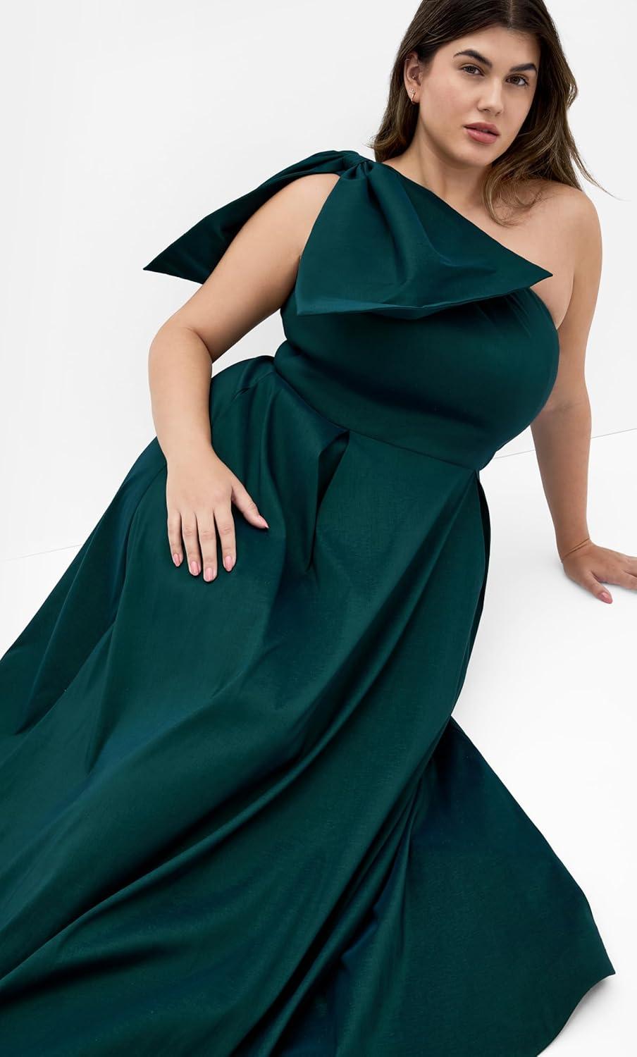 image:imageCity Chic Womens Plus Size Maxi Cocktail Dress CrawfordDeep Teal