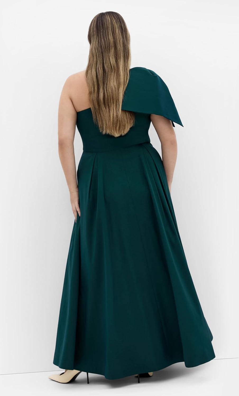 image:imageCity Chic Womens Plus Size Maxi Cocktail Dress CrawfordDeep Teal