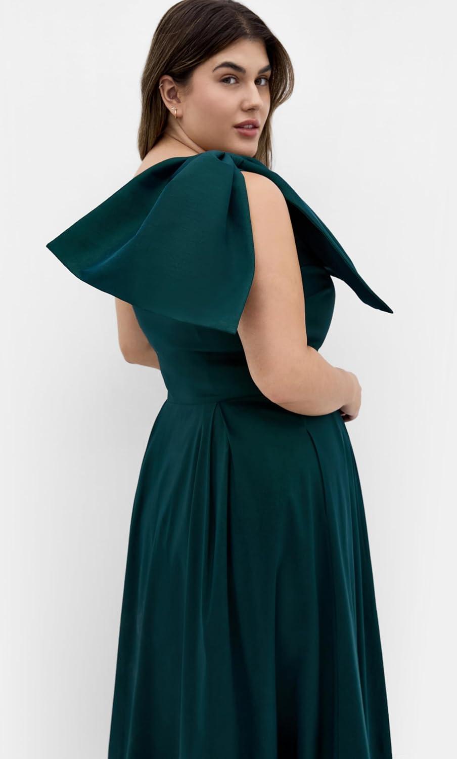 image:imageCity Chic Womens Plus Size Maxi Cocktail Dress CrawfordDeep Teal