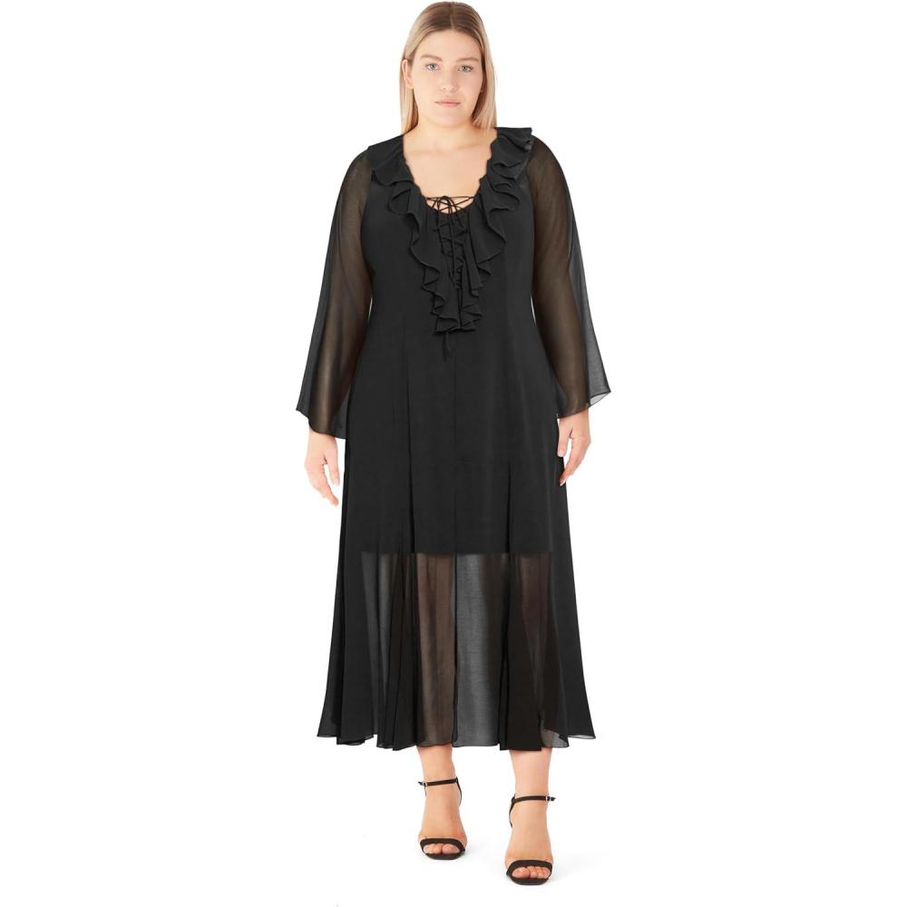 image:imageCity Chic Womens Plus Size Cocktail Dress  Nellie MaxiBlack