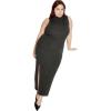 image:imageCity Chic Womens Citychic Plus Size Dress KeniaCharcoal