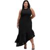 image:imageCity Chic Womens Maxi Cocktail DressAntoinette SleevelessBlack