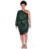 image:imageCity Chic Womens Plus Size Cocktail Dress  FloraEmerald