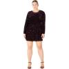 image:imageCity Chic Womens Plus Size Cocktail Dress  WinterPurple