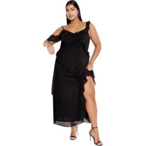 CITY CHIC Women’s Ruffle Love Maxi Dress